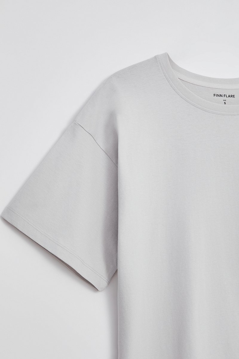 Футболка oversize силуэта, Модель BAS-100107, Фото №6