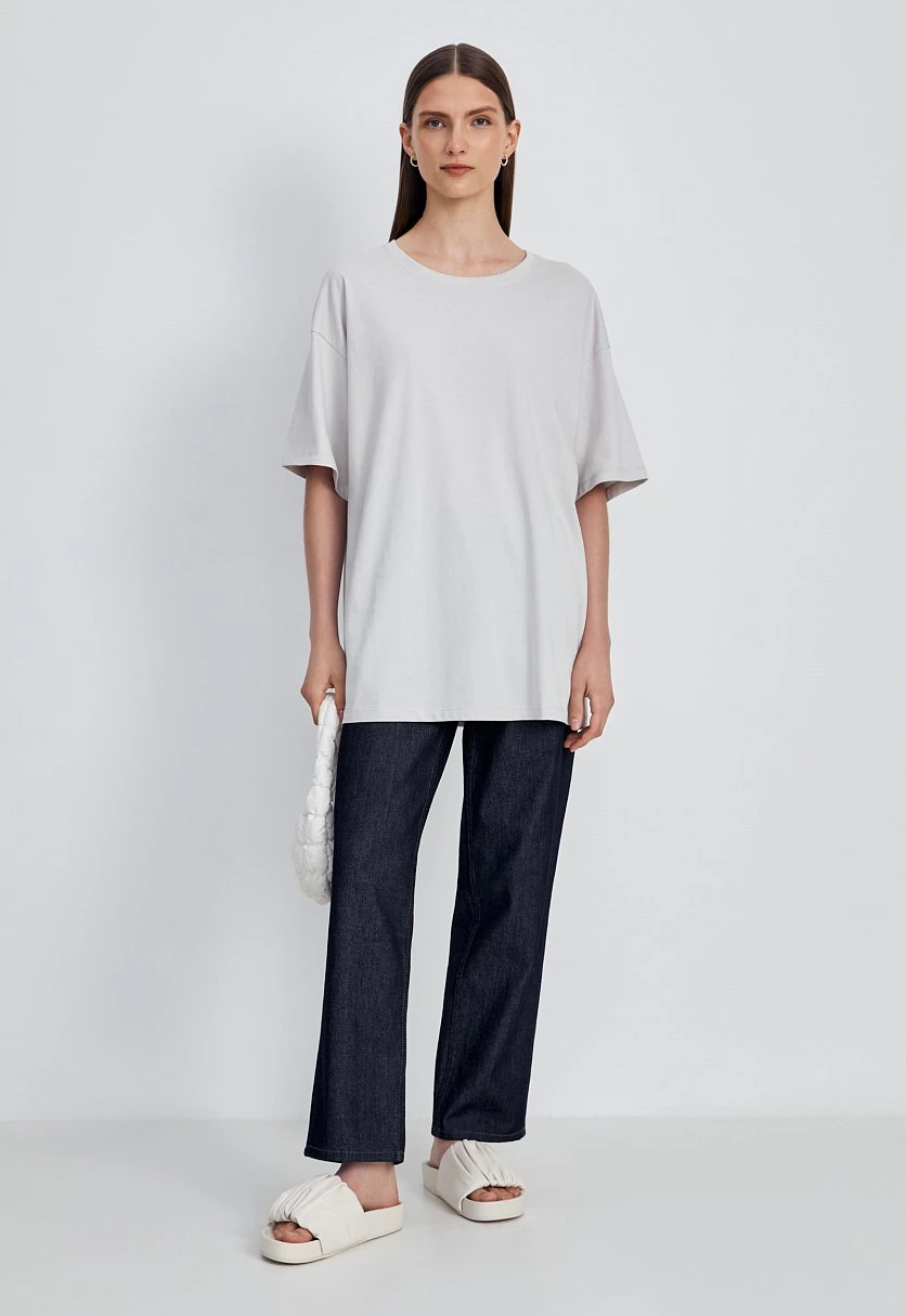 Футболка oversize силуэта, Модель BAS-100107, Фото №2