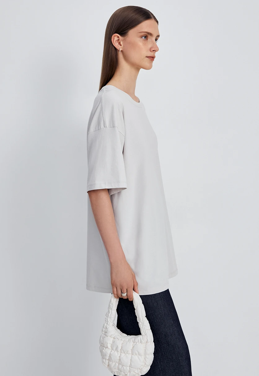 Футболка oversize силуэта, Модель BAS-100107, Фото №4