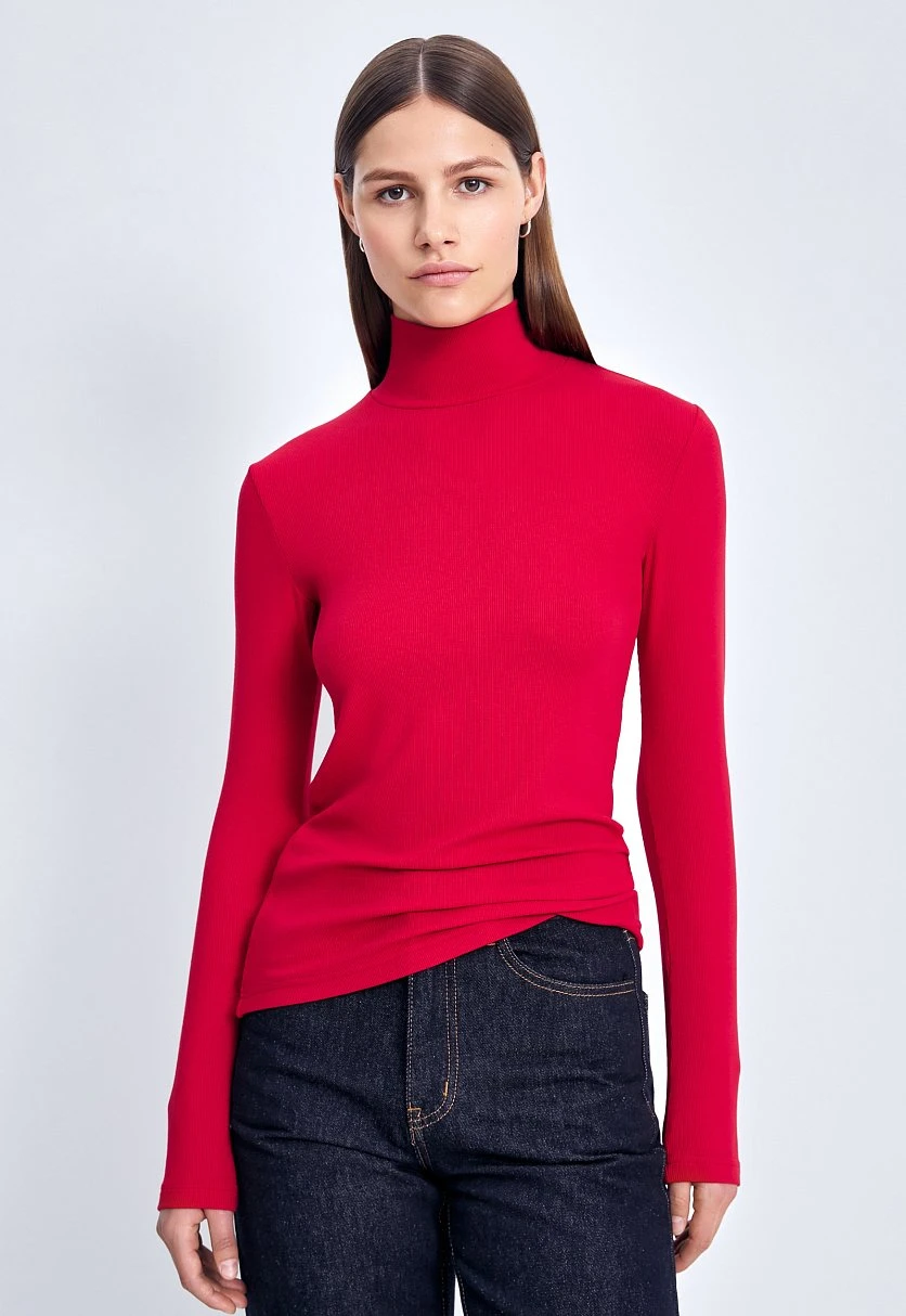 Водолазка приталенного силуэта, Модель BAS-100174, Фото №1