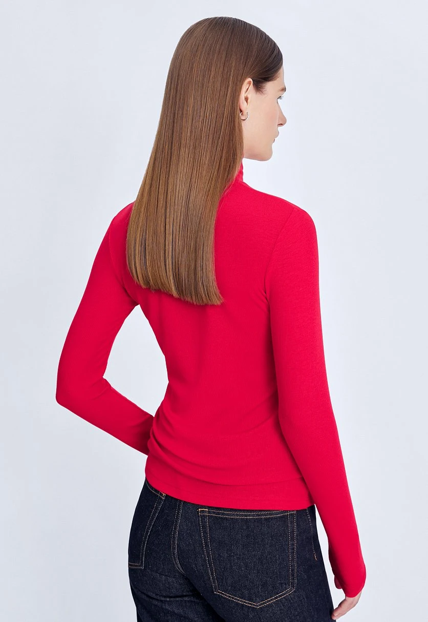 Водолазка приталенного силуэта, Модель BAS-100174, Фото №5