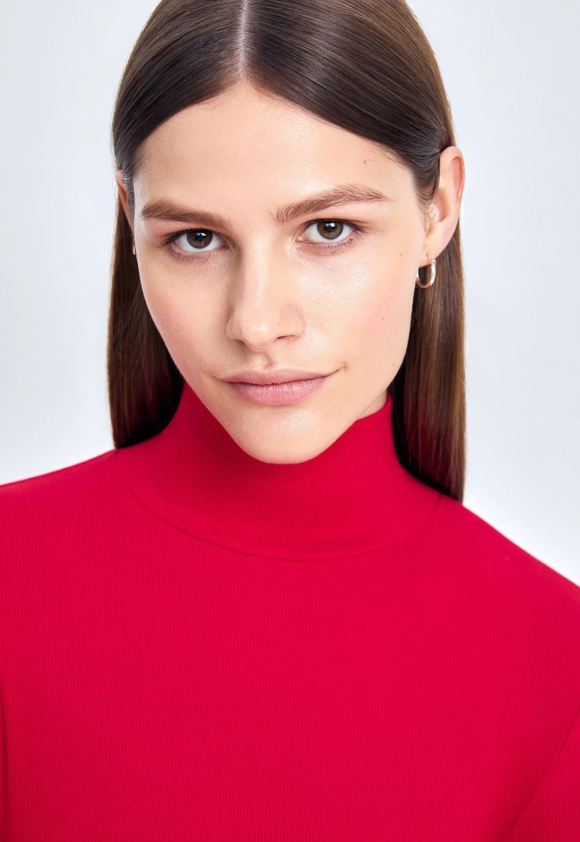 Водолазка приталенного силуэта, Модель BAS-100174, Фото №6