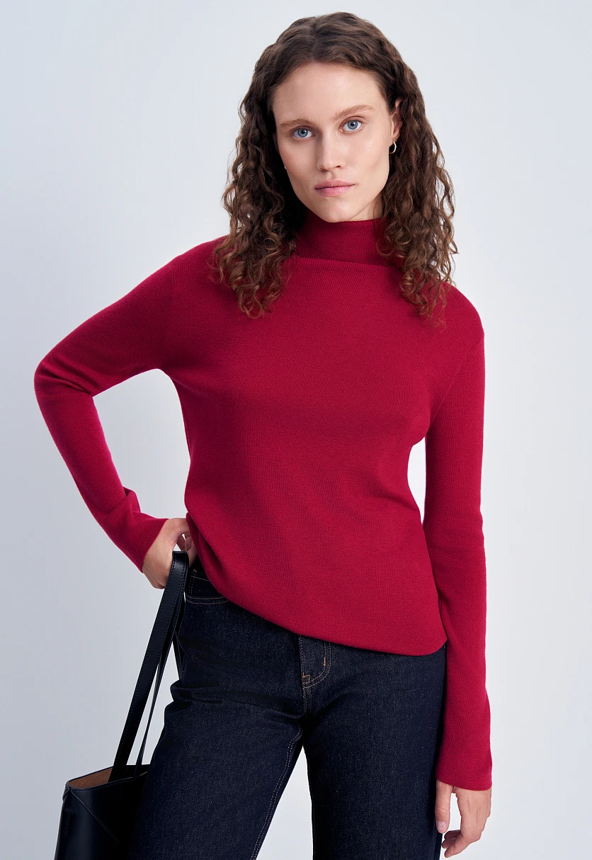 Водолазка приталенного силуэта, Модель BAS-10155, Фото №1