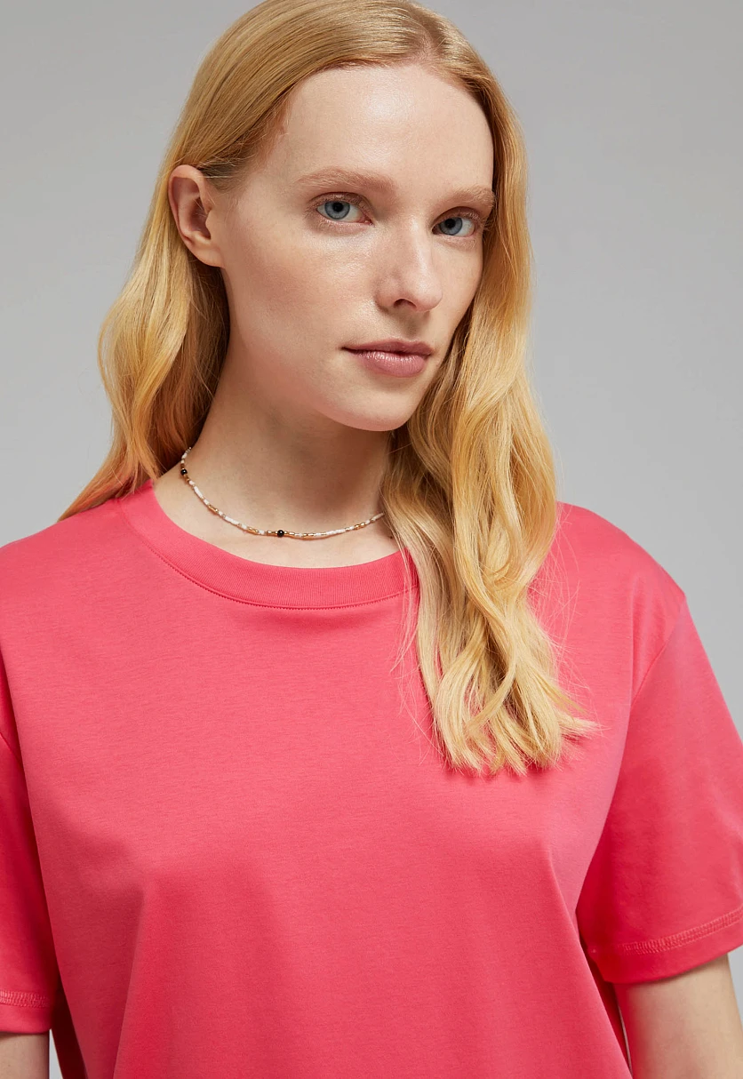 Футболка из мерсеризованного хлопка, Модель BAS-100161, Фото №5