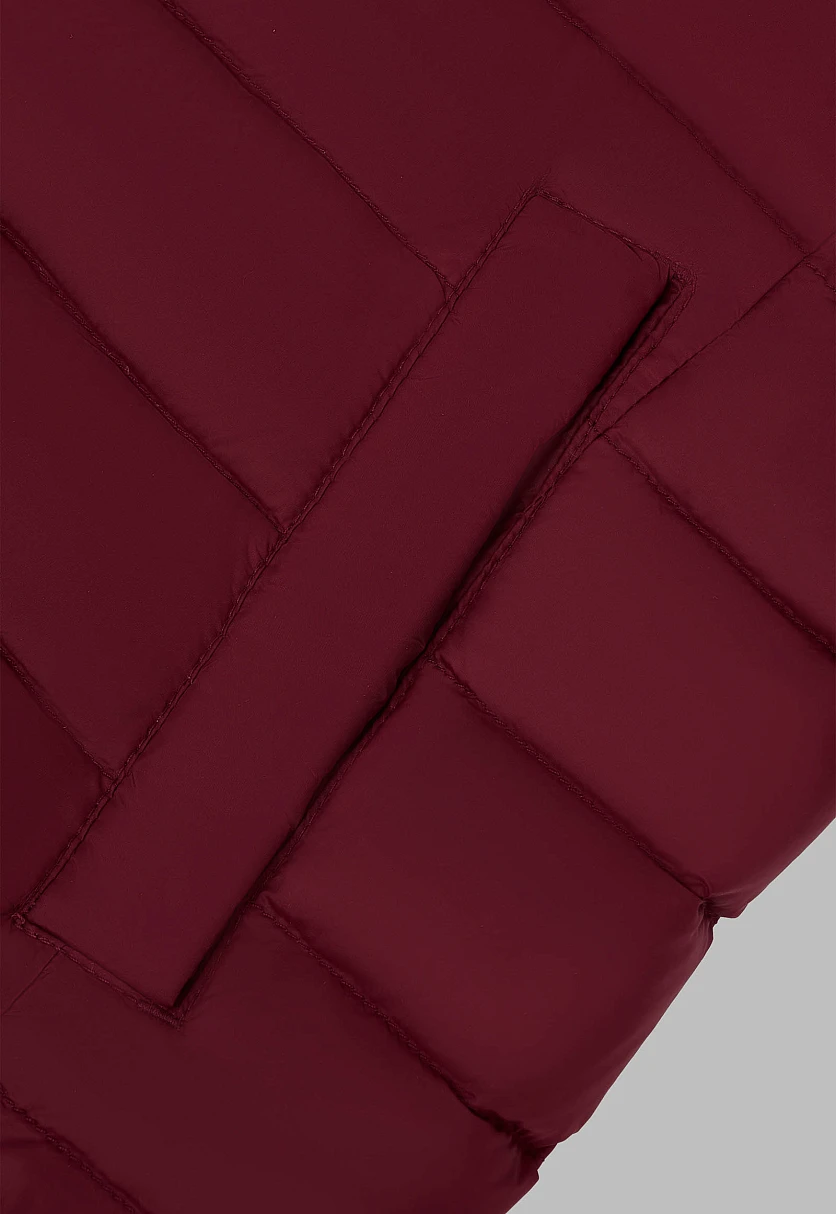 Стеганый пуховый жилет, Модель BAS-10073, Фото №7