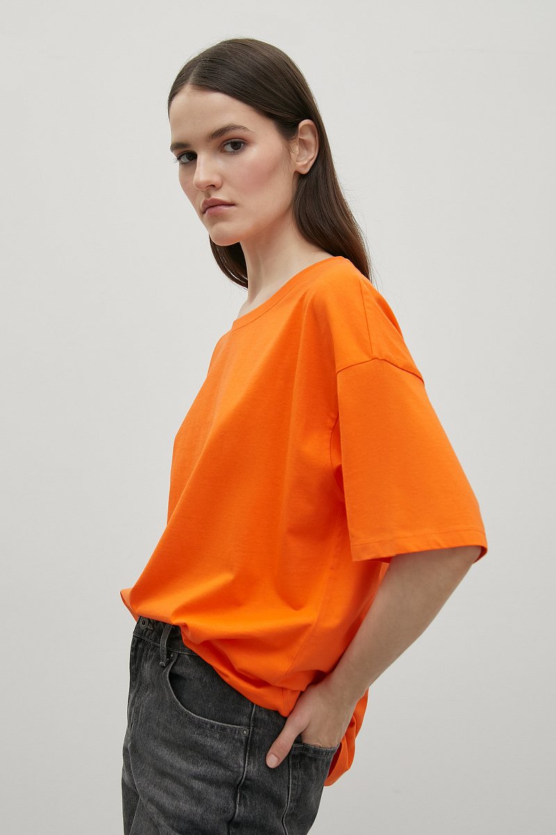 Футболка oversize силуэта, Модель BAS-100107, Фото №4