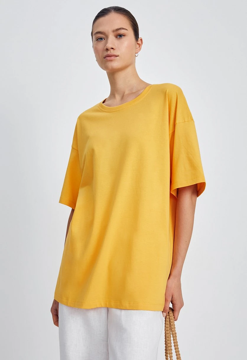 Футболка oversize силуэта, Модель BAS-100107, Фото №1