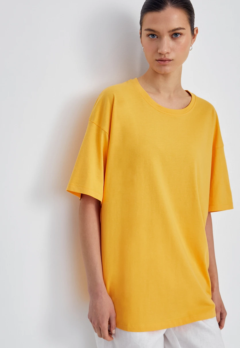 Футболка oversize силуэта, Модель BAS-100107, Фото №3