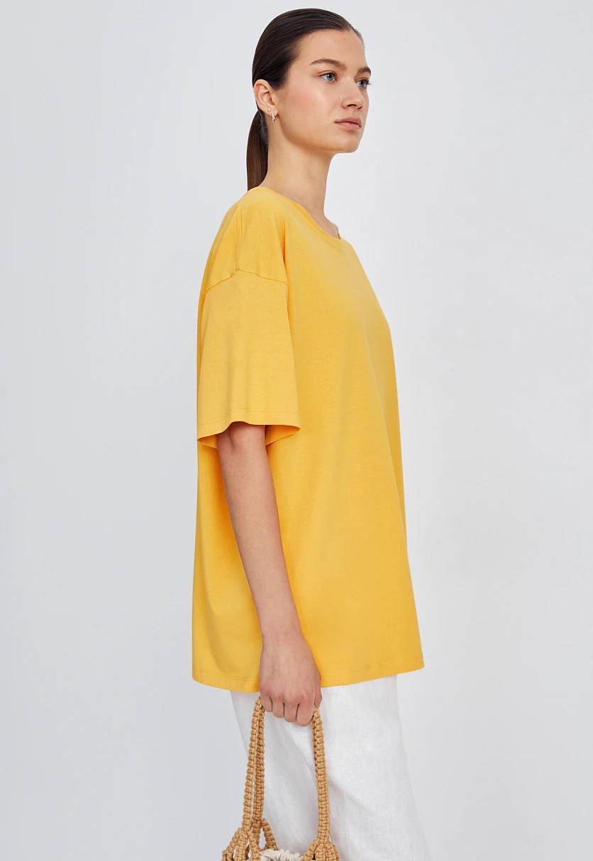 Футболка oversize силуэта, Модель BAS-100107, Фото №4