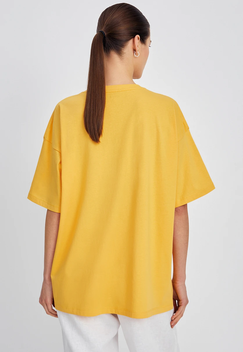 Футболка oversize силуэта, Модель BAS-100107, Фото №5