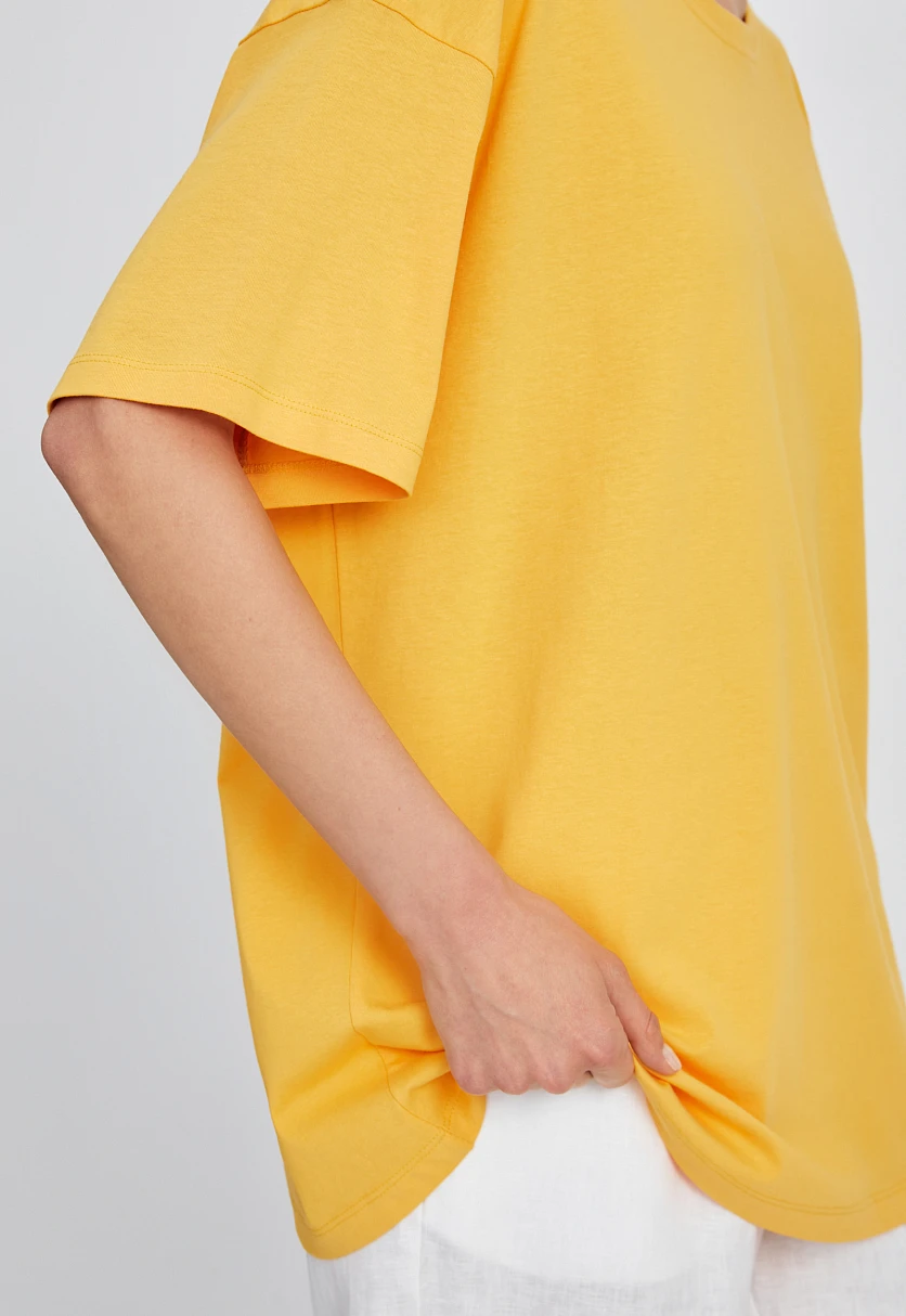 Футболка oversize силуэта, Модель BAS-100107, Фото №6