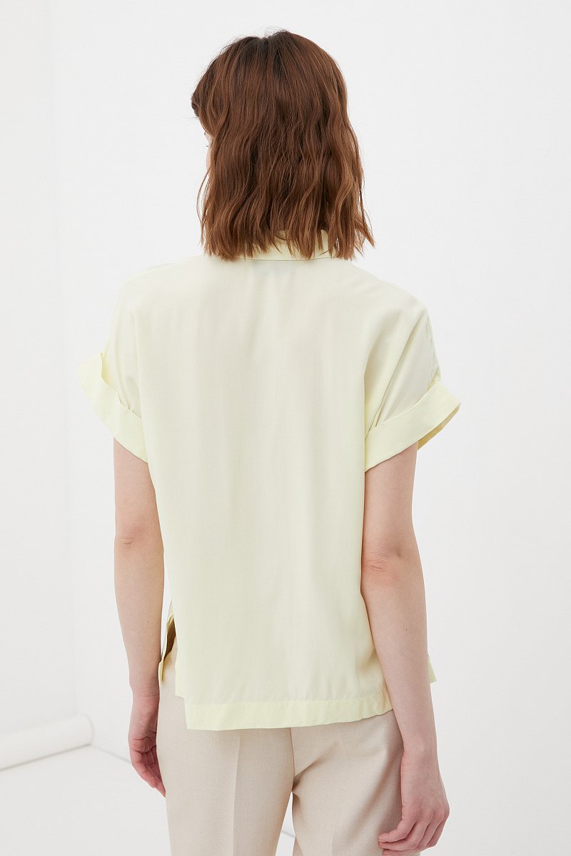Рубашка с коротким рукавом, Модель BAS-10041, Фото №4