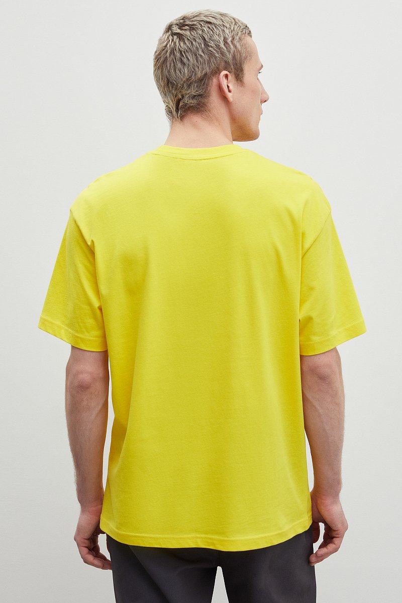 Базовая футболка из хлопка, Модель BAS-20033, Фото №5