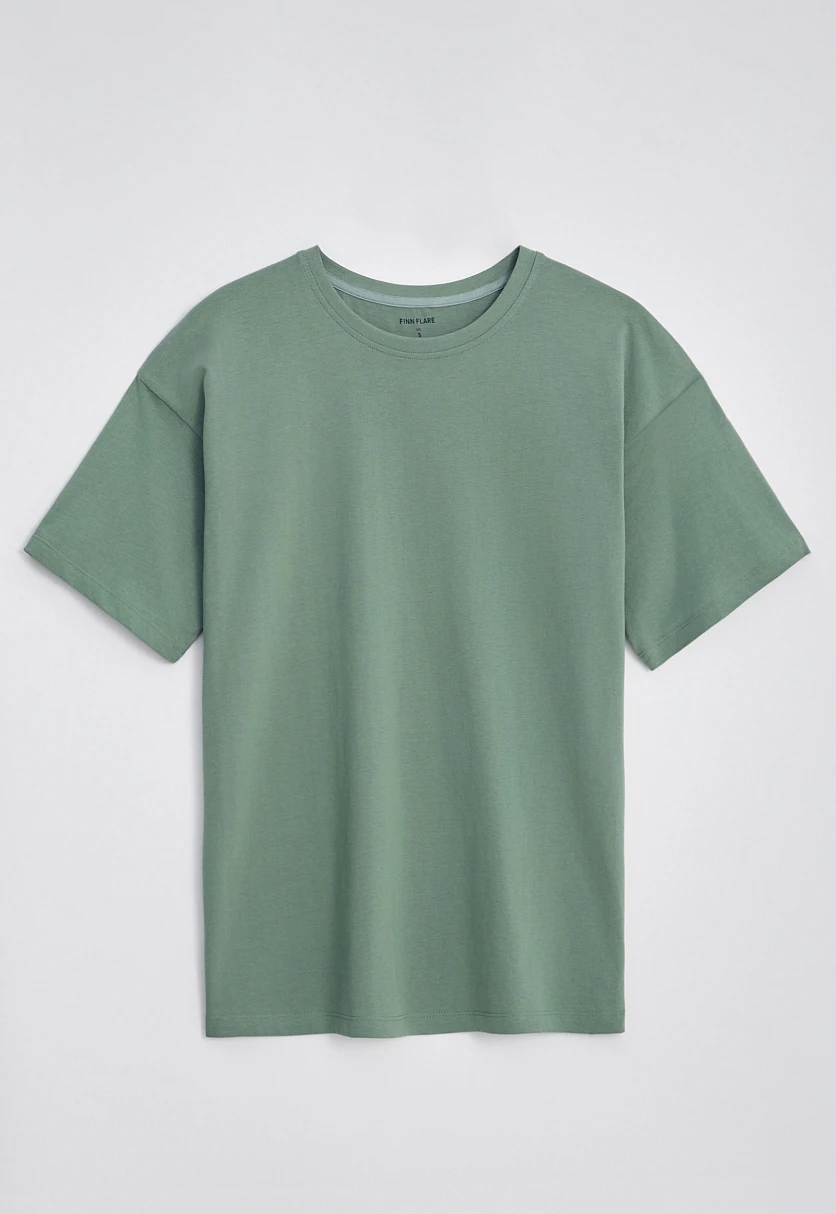 Футболка oversize силуэта, Модель BAS-100107, Фото №8