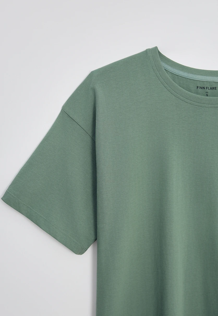 Футболка oversize силуэта, Модель BAS-100107, Фото №7