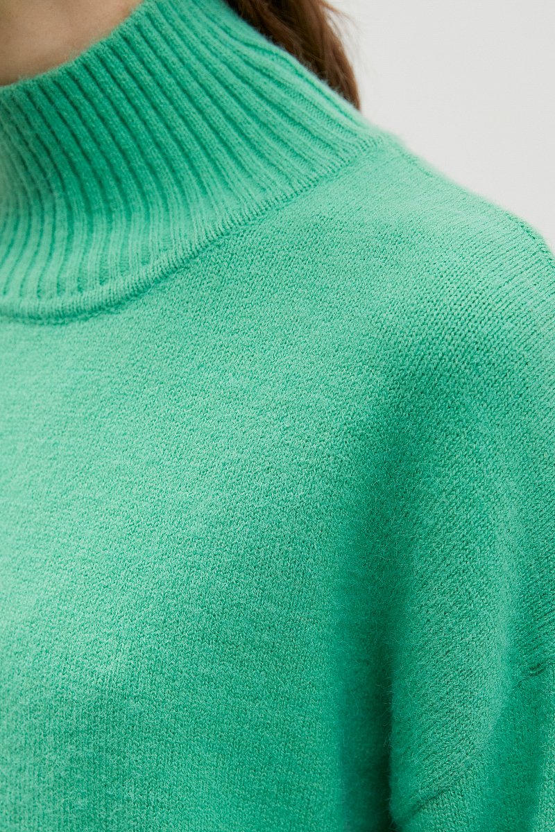 Базовый свитер oversize силуэта, Модель BAS-10132, Фото №6