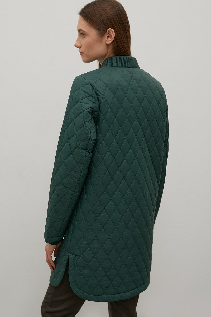 Стеганое утепленное пальто, Модель BAS-10077, Фото №5