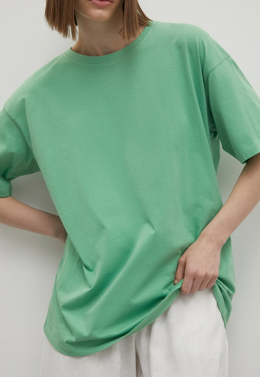 Футболка oversize силуэта, Модель BAS-100107, Фото №3