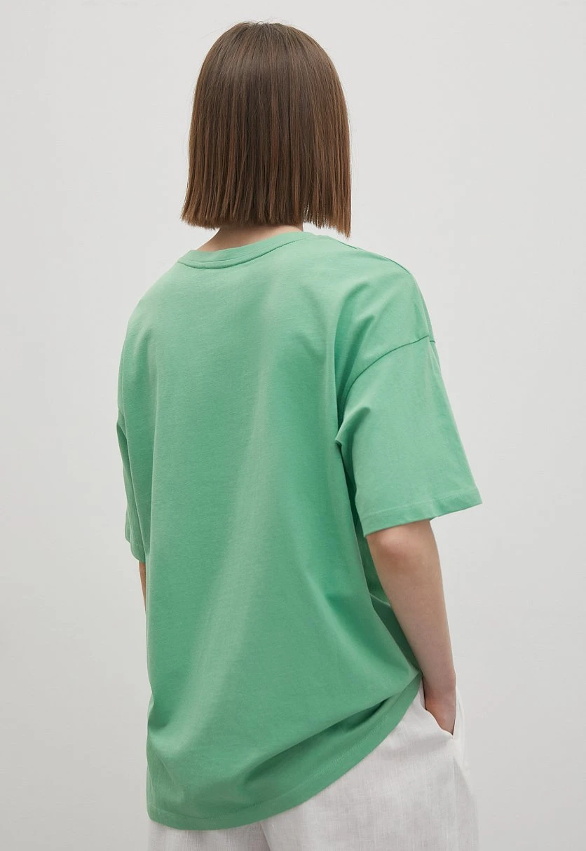 Футболка oversize силуэта, Модель BAS-100107, Фото №5