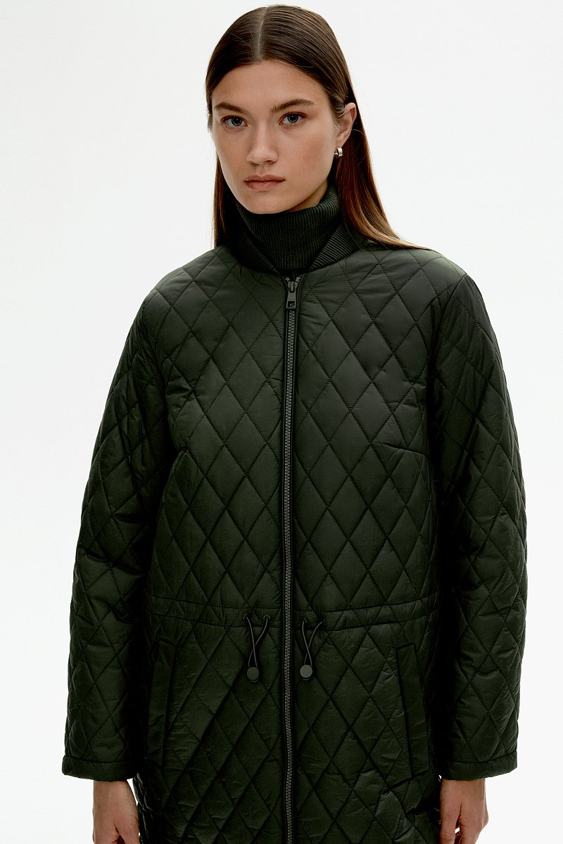 Стеганое утепленное пальто, Модель BAS-10077, Фото №5