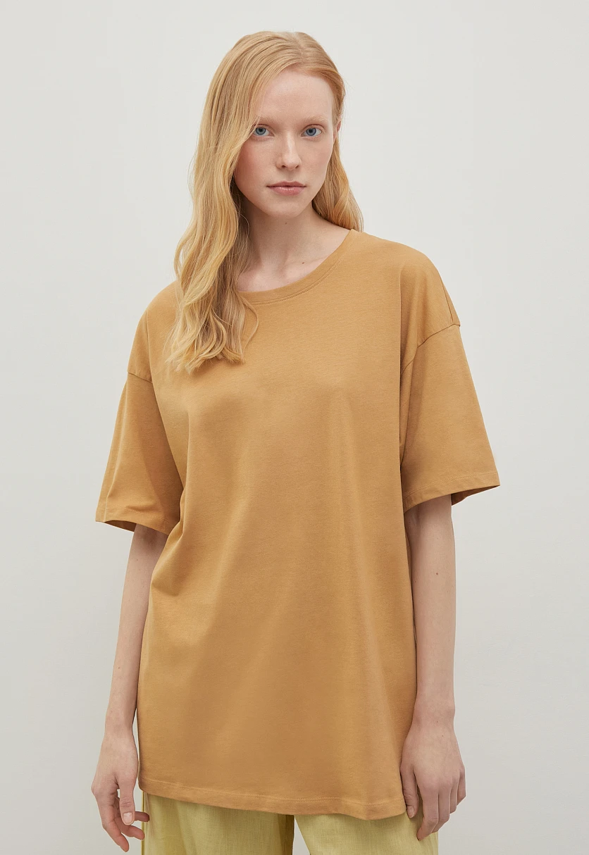Футболка oversize силуэта, Модель BAS-100107, Фото №1