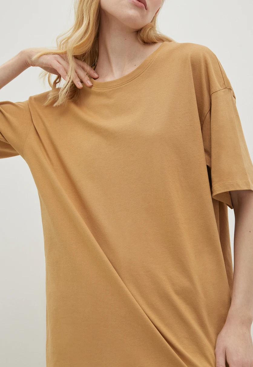 Футболка oversize силуэта, Модель BAS-100107, Фото №3