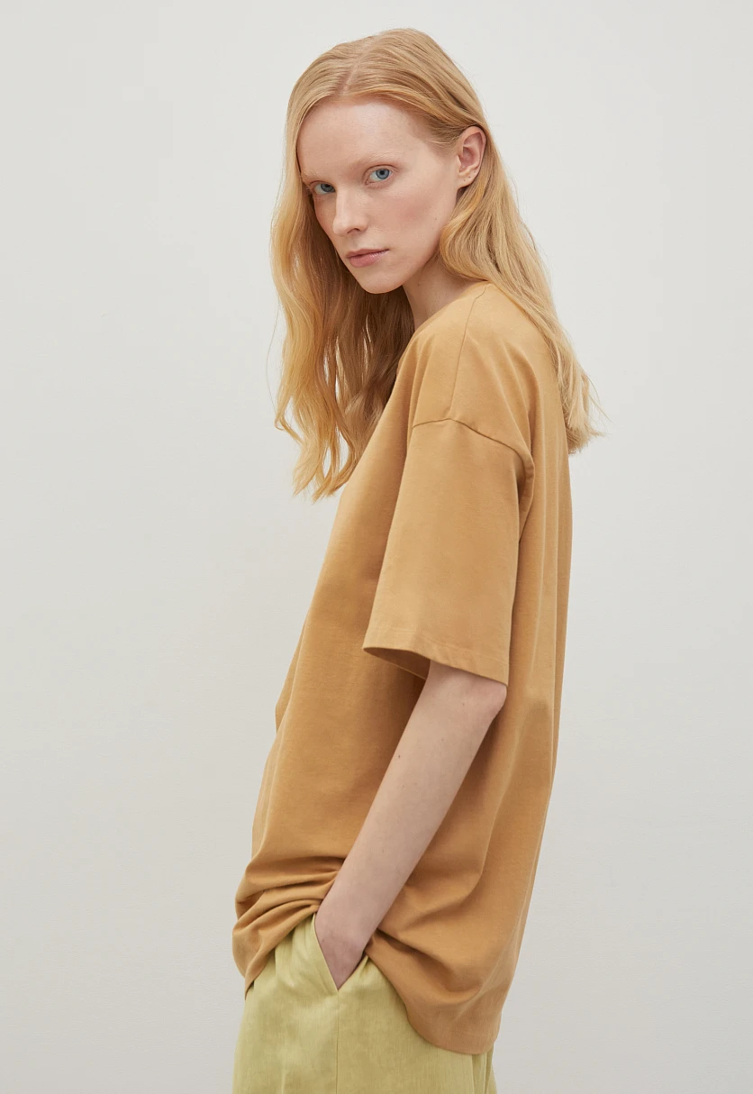 Футболка oversize силуэта, Модель BAS-100107, Фото №4