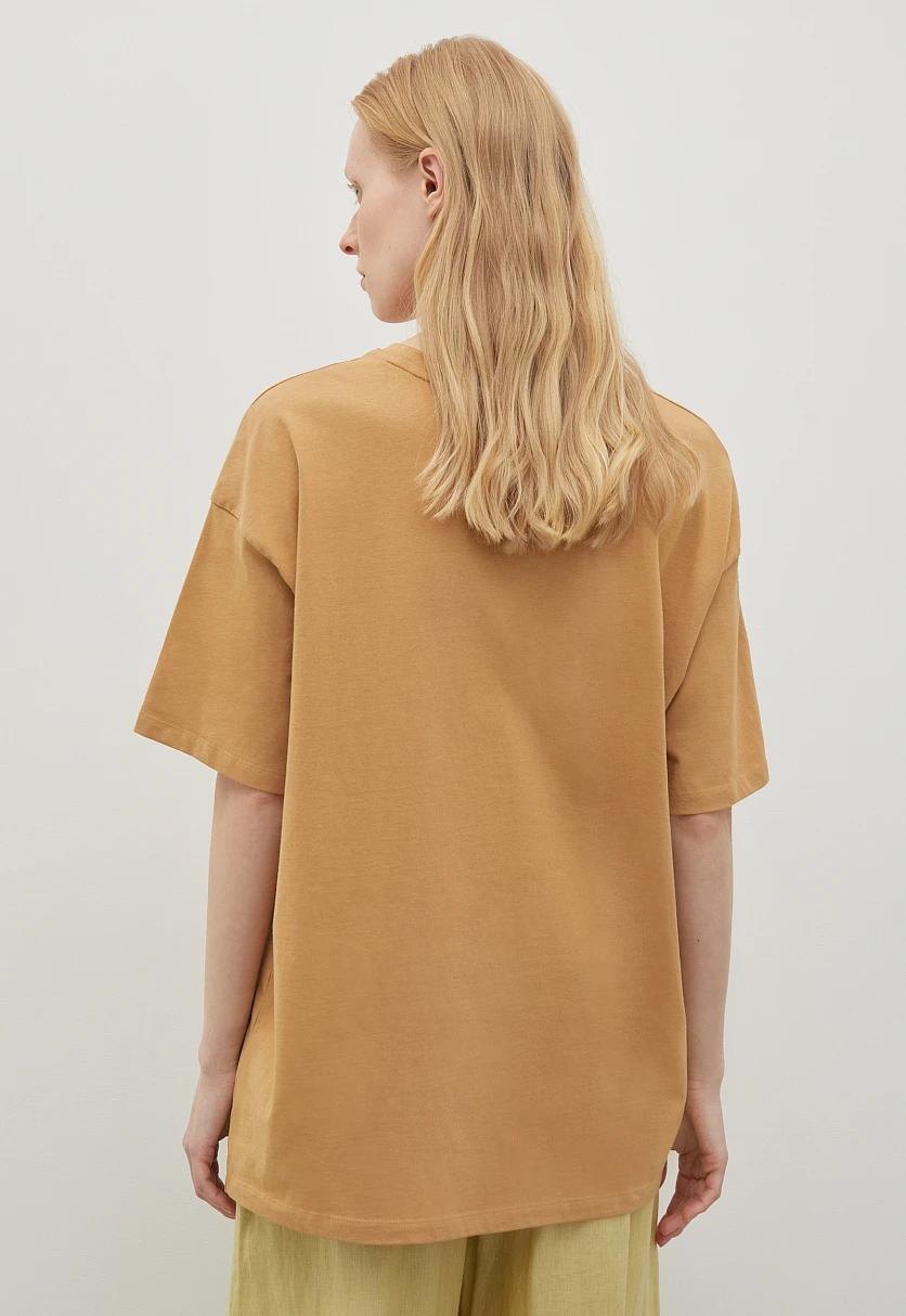 Футболка oversize силуэта, Модель BAS-100107, Фото №5