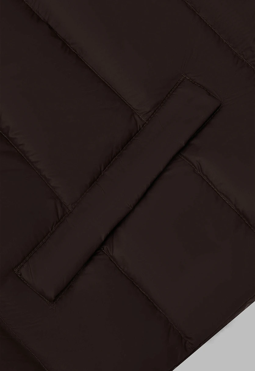 Стеганый пуховый жилет, Модель BAS-20053, Фото №7