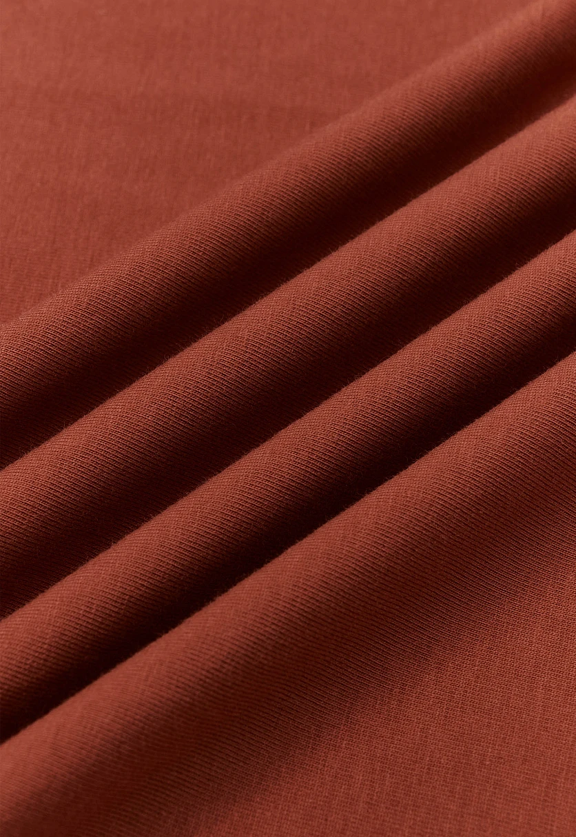 Футболка облегающего кроя из джерси, Модель BAS-200162, Фото №7