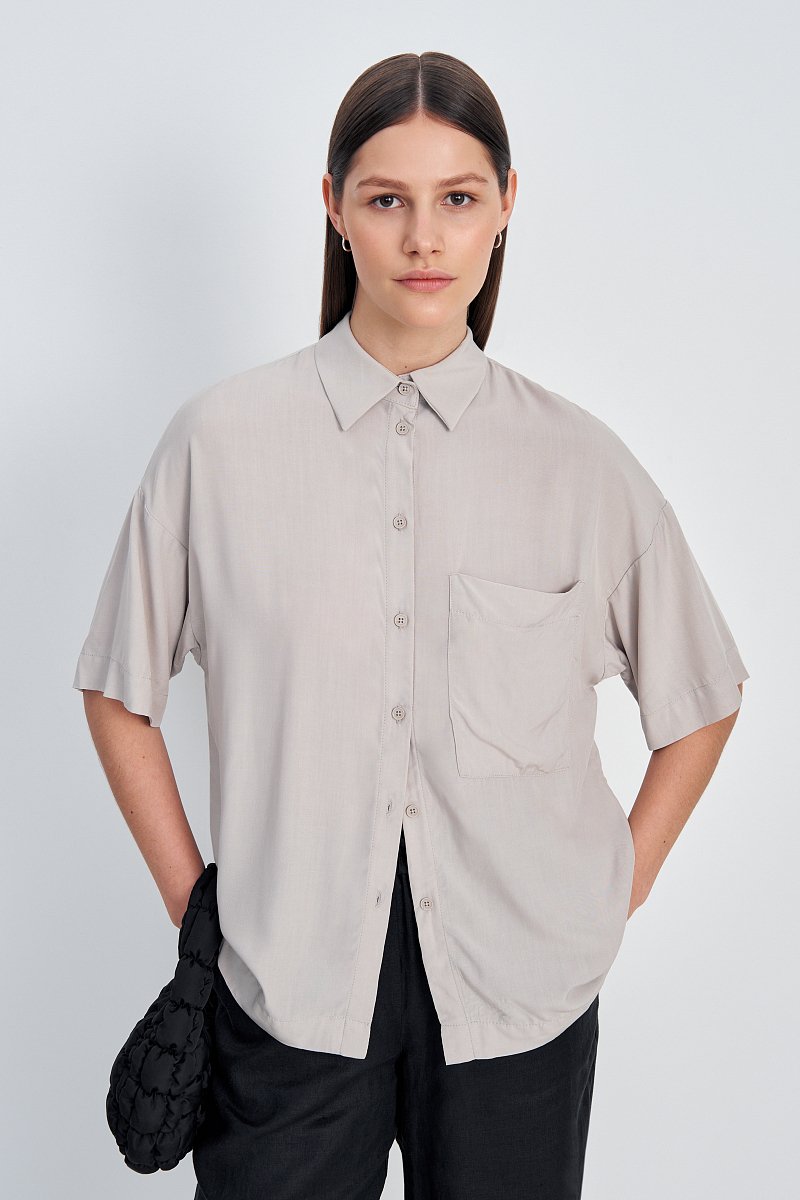 Рубашка с коротким рукавом, Модель BAS-10060, Фото №1