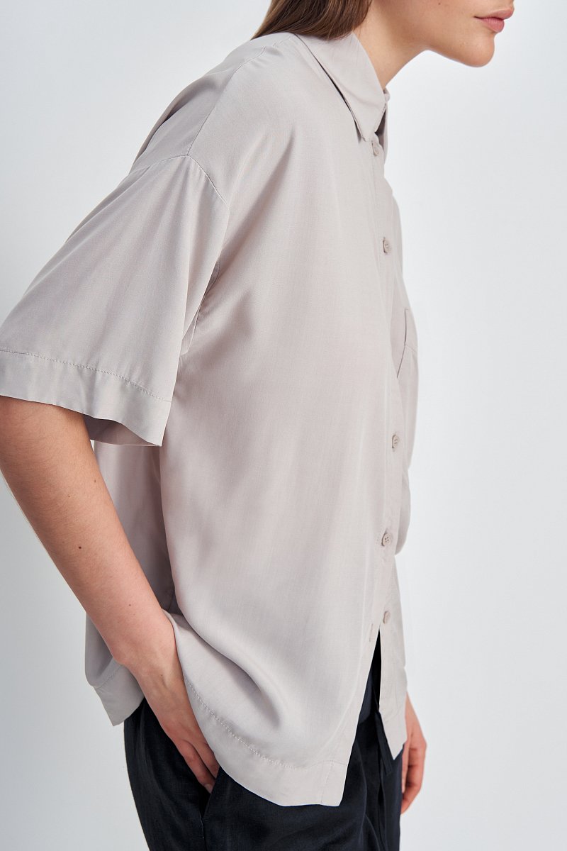 Рубашка с коротким рукавом, Модель BAS-10060, Фото №3