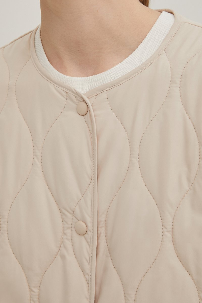 Пальто свободного силуэта с поясом, Модель BAS-100118, Фото №6