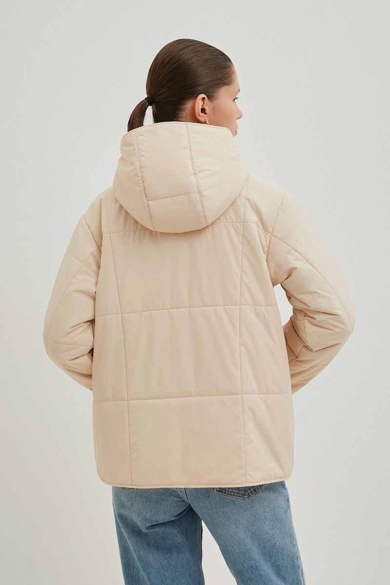 Стеганая куртка с капюшоном, Модель BAS-10090, Фото №5