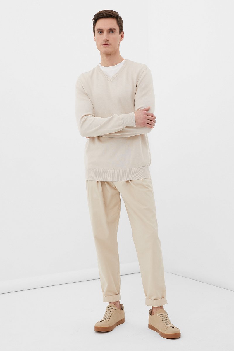 Джемпер мужской стиля casual, Модель BAS-20114, Фото №2