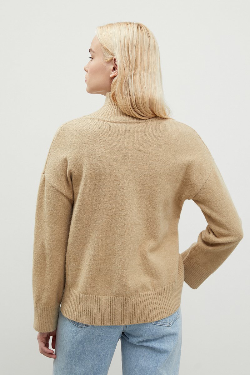 Базовый свитер oversize силуэта, Модель BAS-10132, Фото №5