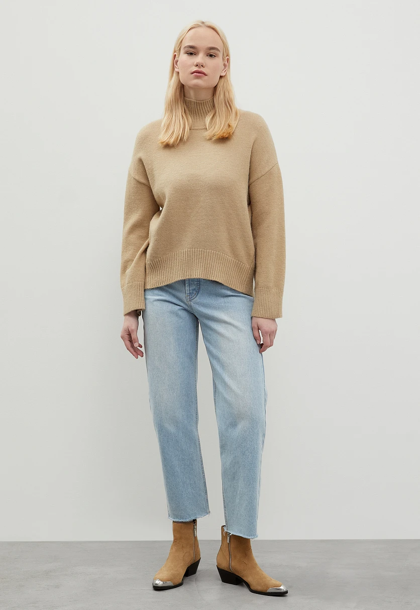Базовый свитер oversize силуэта, Модель BAS-10132, Фото №2