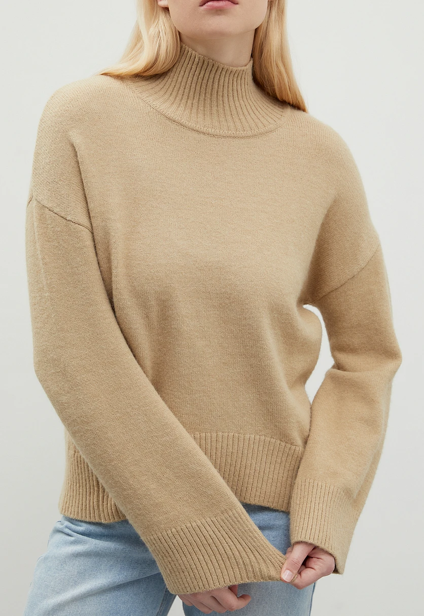 Базовый свитер oversize силуэта, Модель BAS-10132, Фото №3