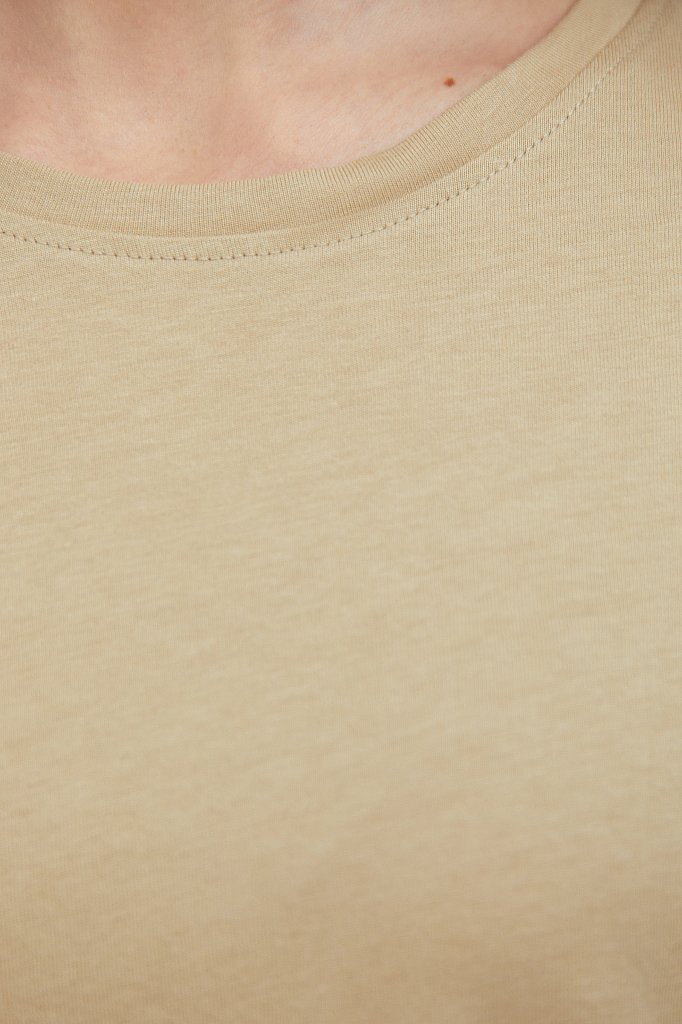 Базовая футболка с круглым вырезом, Модель BAS-10012, Фото №5