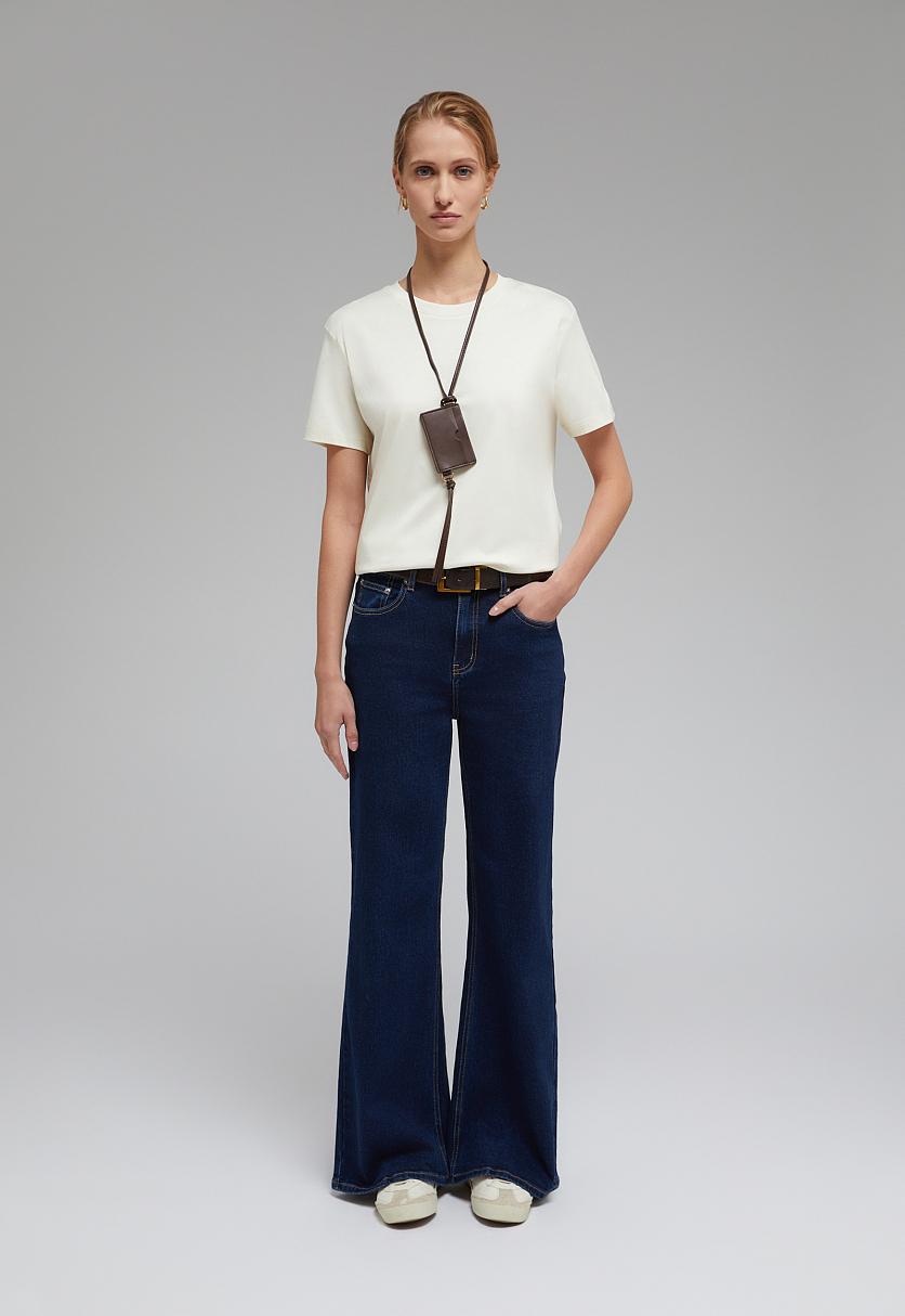 Футболка из мерсеризованного хлопка