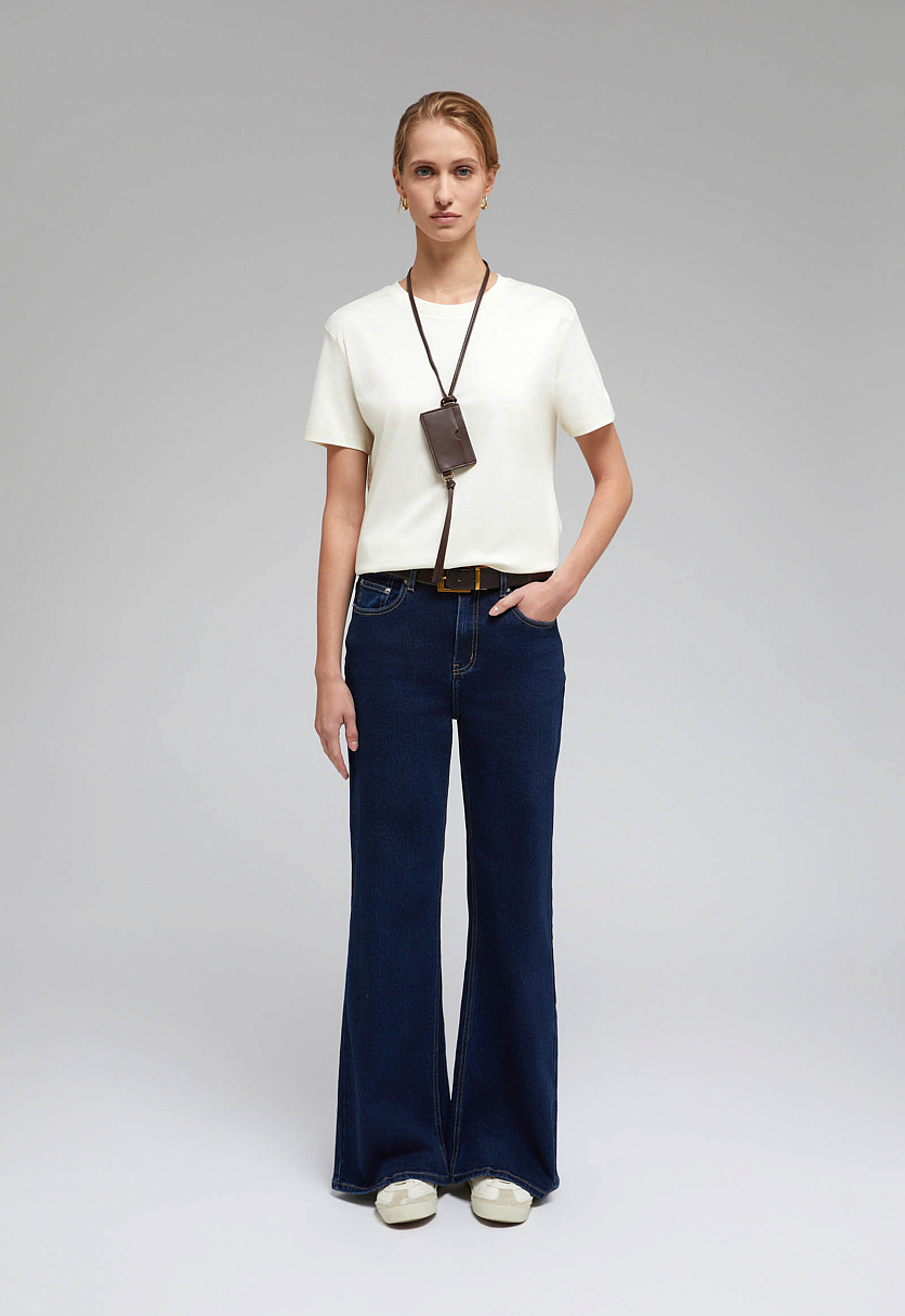 Футболка из мерсеризованного хлопка