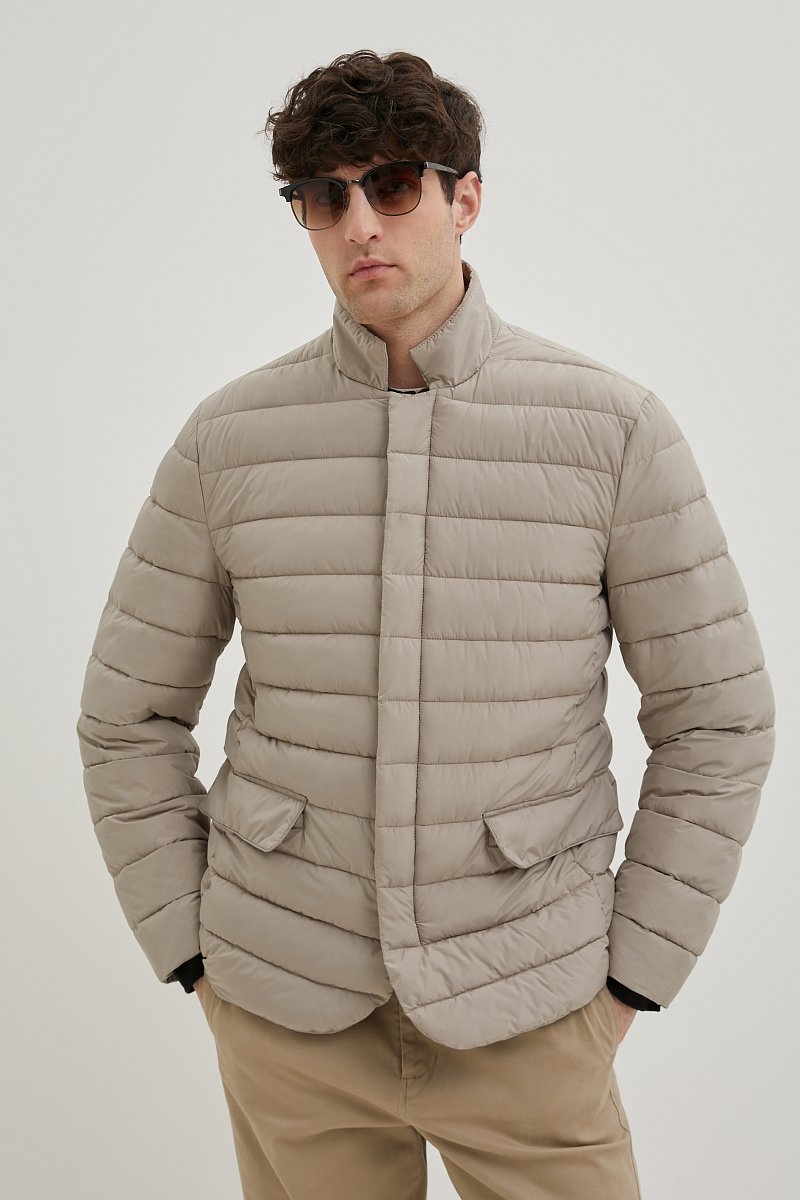 Утепленная куртка прямого силуэта, Модель BAS-200106, Фото №1