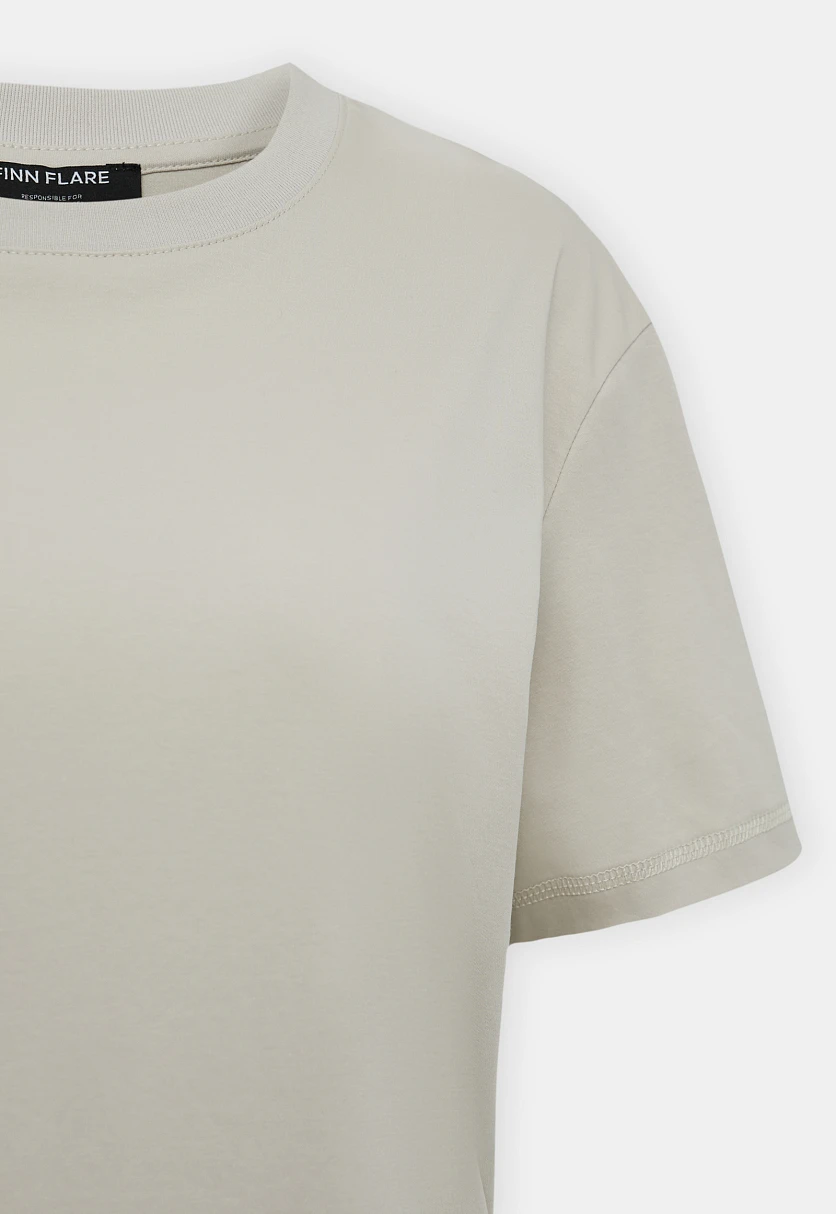 Футболка из мерсеризованного хлопка, Модель BAS-100161, Фото №6