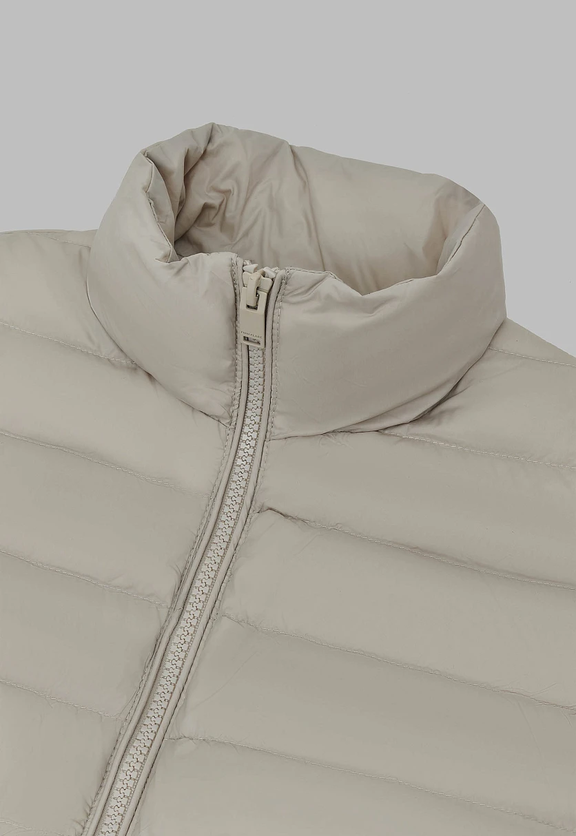 Стеганый пуховый жилет, Модель BAS-10073, Фото №6