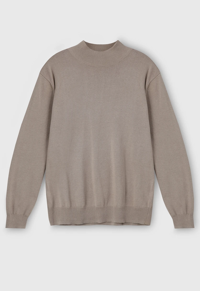 Джемпер прямого силуэта из хлопка, Модель BAS-20107, Фото №7