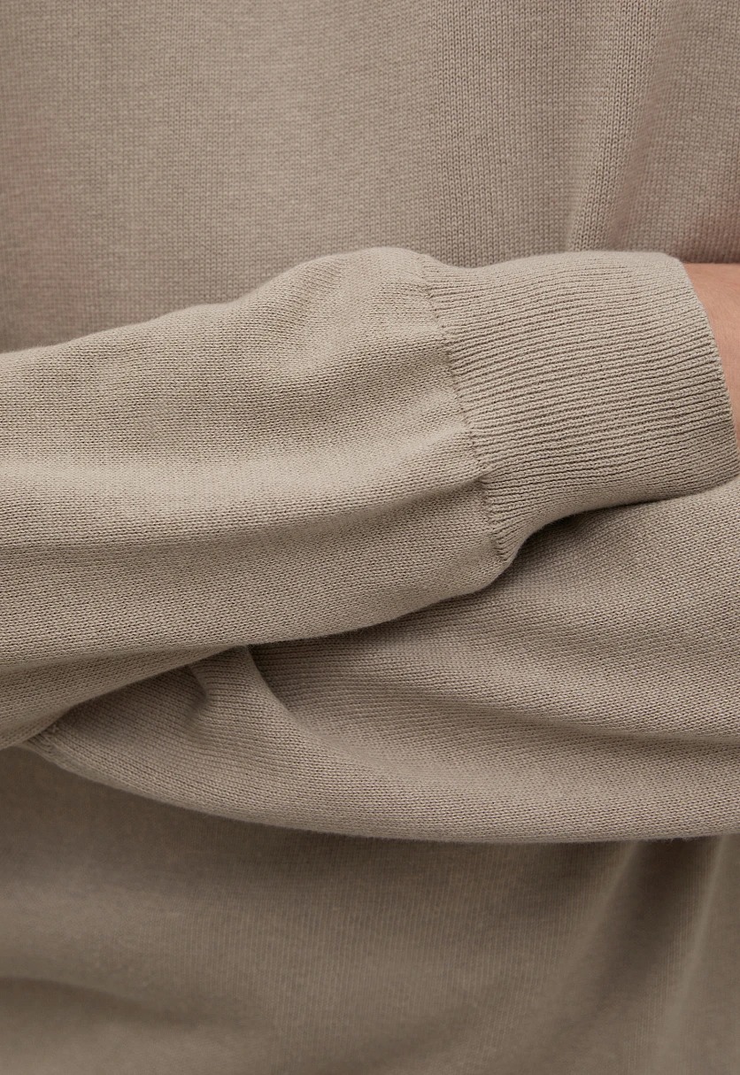 Джемпер прямого силуэта из хлопка, Модель BAS-20107, Фото №6