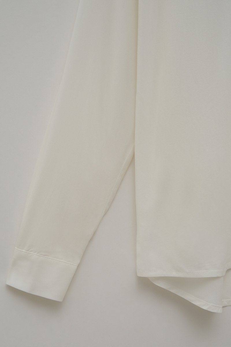 Блузка из вискозы с длинным рукавом, Модель BAS-10040, Фото №7