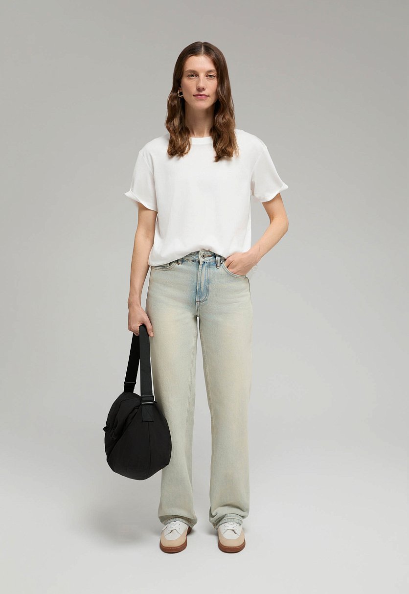 Футболка из мерсеризованного хлопка Футболка из мерсеризованного хлопка