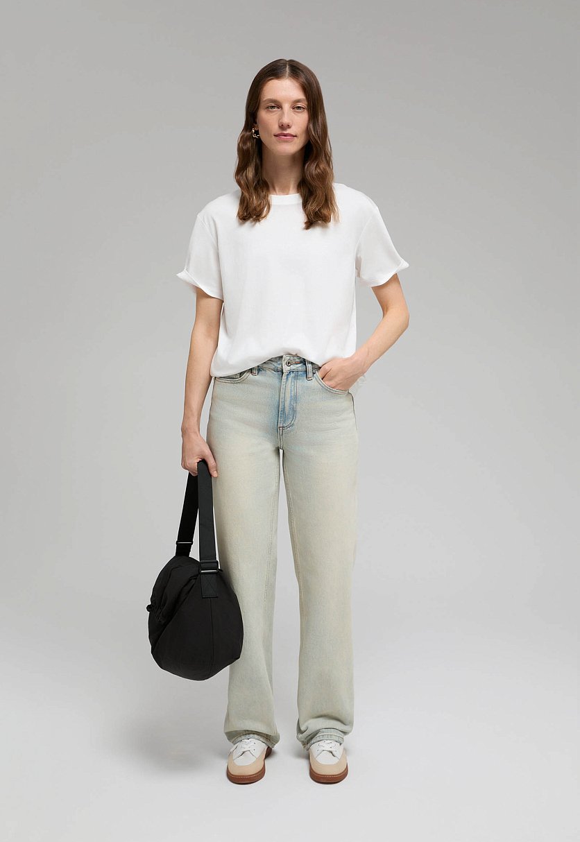 Футболка из мерсеризованного хлопка