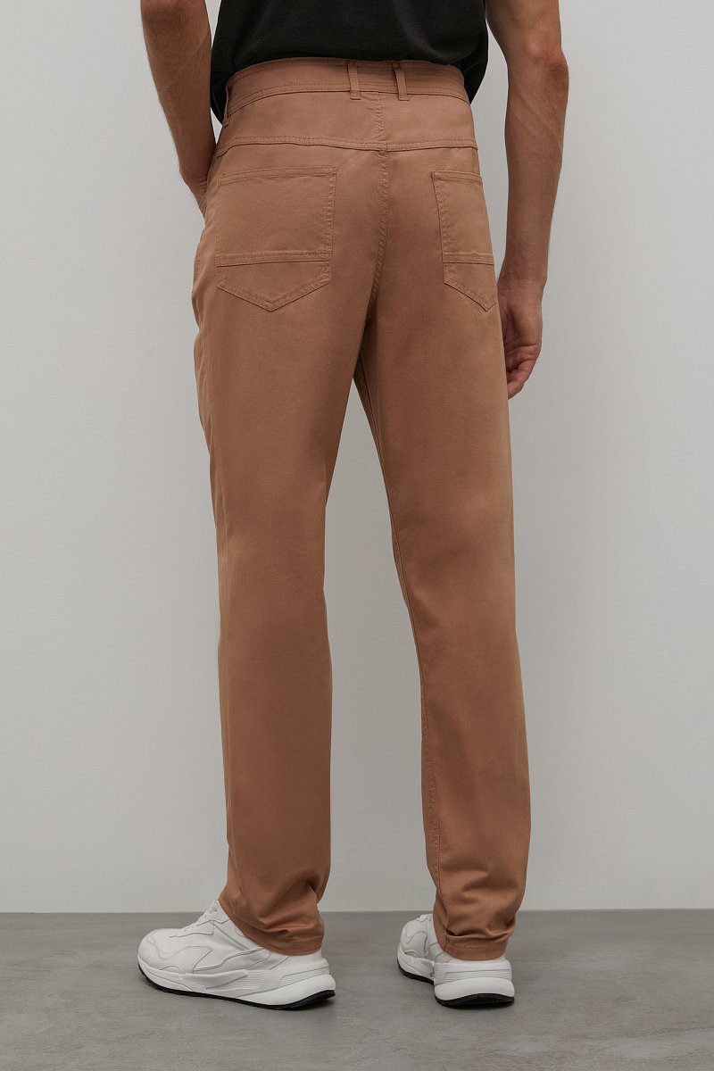 Прямые брюки из хлопка, Модель BAS-20065, Фото №5